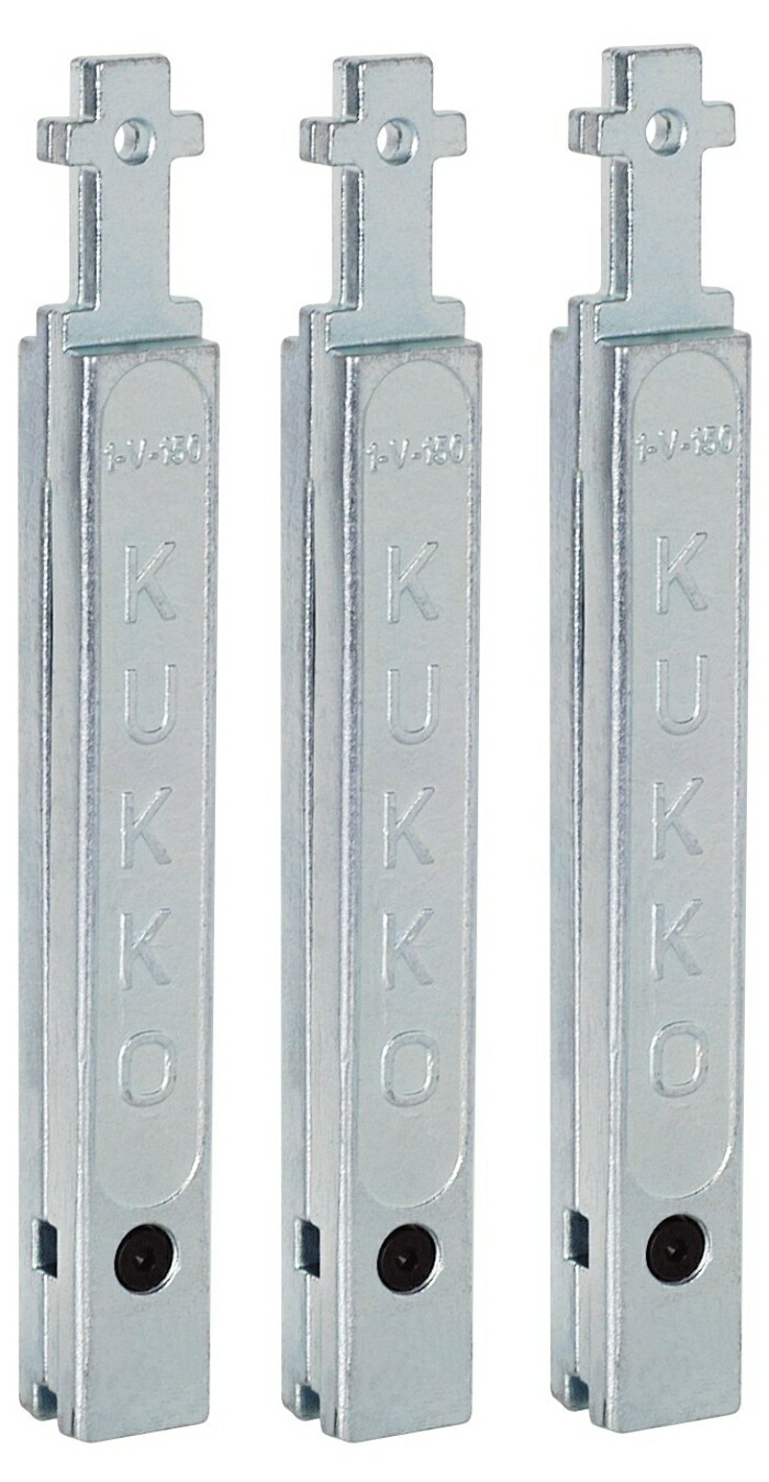 KUKKO(クッコ) 1-V-150-S 30-1・30-10用延長アーム150MM(3本組 (000513034038)