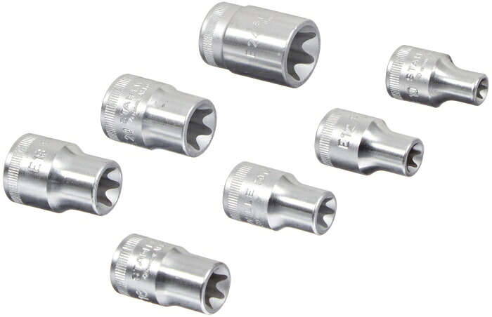 STAHLWILLE(スタビレー) 50TX/7 (1/2SQ)ヘクスローブソケットセット (96032703) 50TX/7