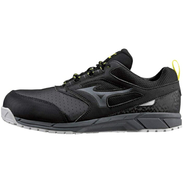 MIZUNO ミズノ ミズノ プロテクティブスニーカーオールマイティ— AS15L ブラック×ダークグレー 24.0 (F1GA20020924.0 7217)|ECJOY!プレミアム店