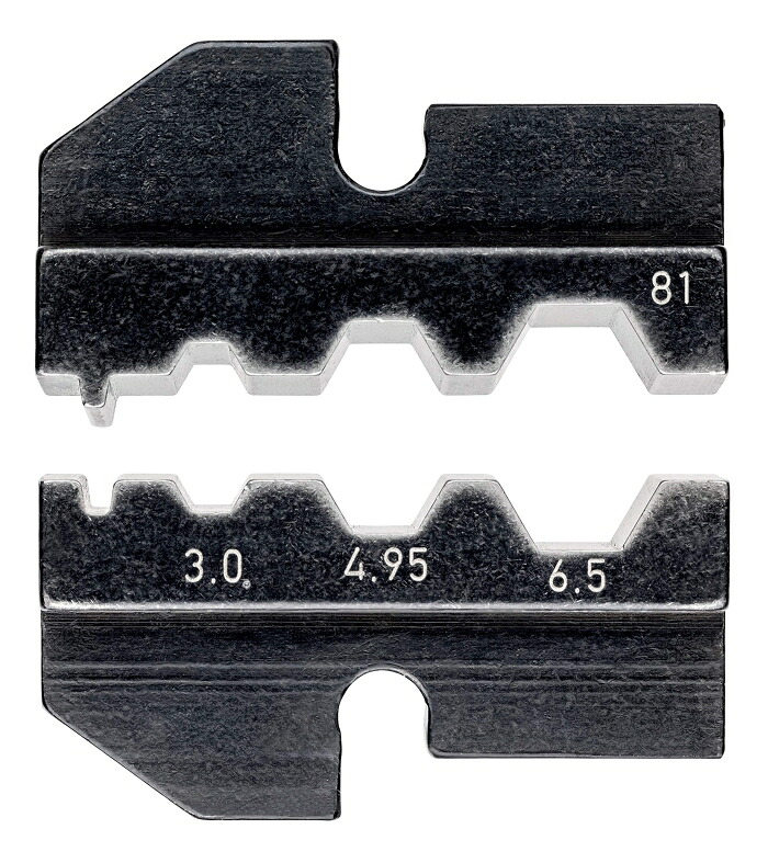 クニペックス KNIPEX 9749-81 * 圧着ダイス型 (9743-200用)