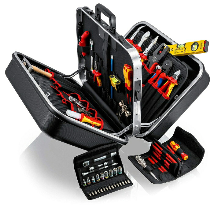 クニペックス KNIPEX 002141 ツールケース ビッグツイン(電気作業用)｜ECJOY！プレミアム店 159,066円