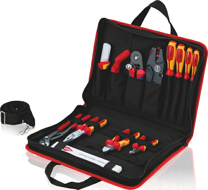 クニペックス KNIPEX 002111 コンパクトツールバッグ(明かり進め方用)
