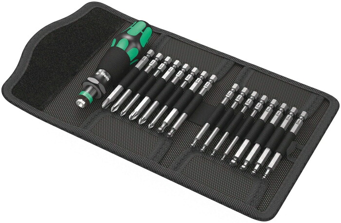 Wera Werkzeuge 059294 (+ - Pozi Hex Torx)１番ウッド書き割り