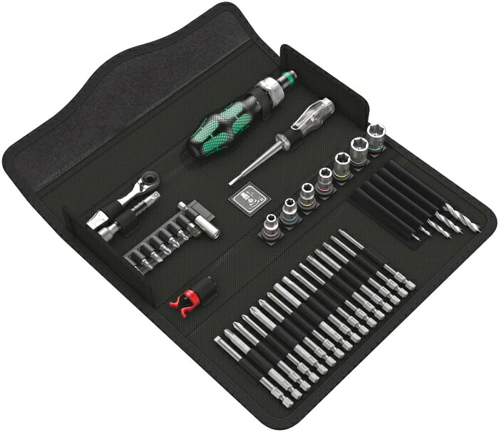 Wera Werkzeuge 135939 Kコンパクトメンテナンスセット H1 41点
