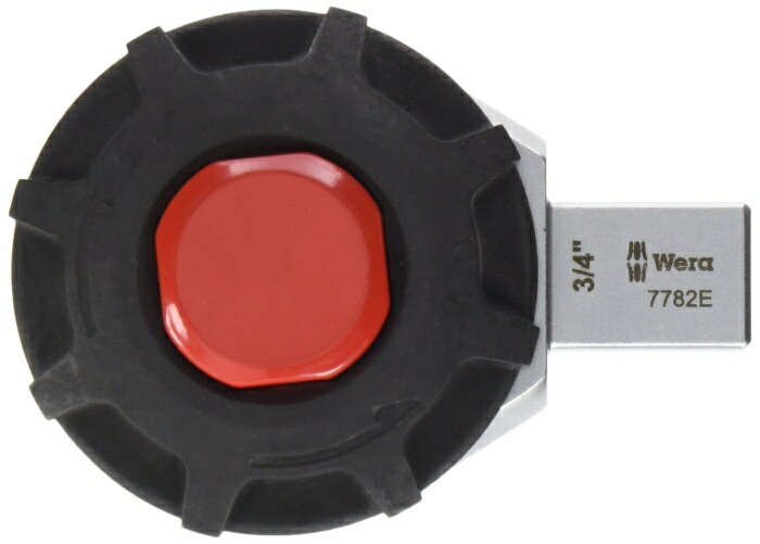 Wera Werkzeuge 078708 3/4”DR ラチェットヘッド(14x18粍合わせ目用)