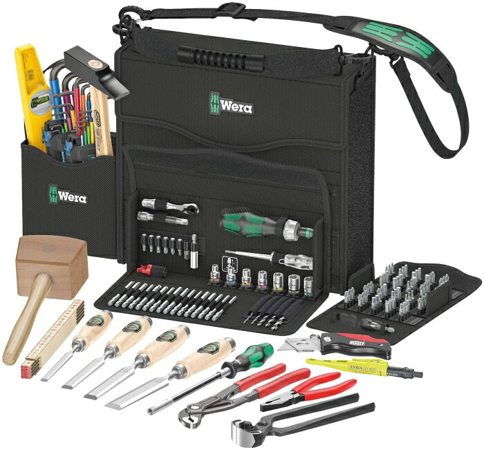 Wera Werkzeuge 134011 木材加工向け工具セット 134点｜ECJOY！プレミアム店