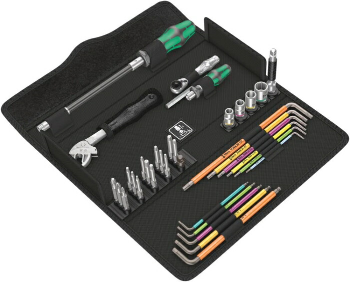 Wera Werkzeuge 134013 Kコンパクトメンテナンスセット F1 36点