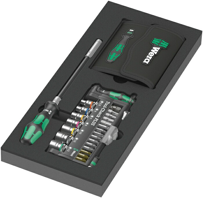 Wera Werkzeuge 150150 ウレタン入り口・入口物の具パリティー書き割り 57点 9750