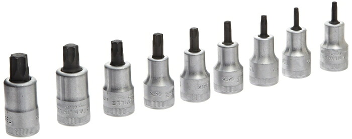 STAHLWILLE(スタビレー) 54TX/9 (1/2SQ)ヘクスローブソケットセット (96031004)｜ECJOY！プレミアム店 29,714円