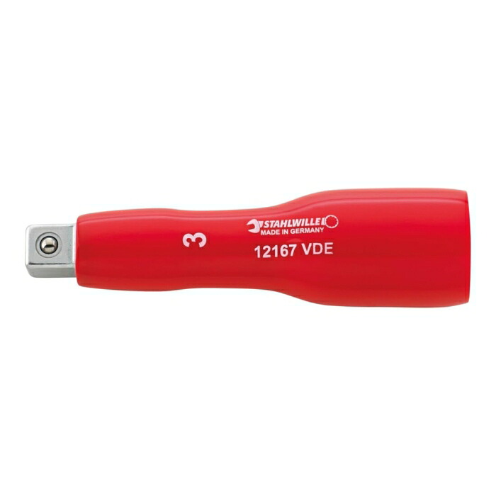 STAHLWILLE(スタビレー) 12167VDE-6 (3/8SQ)絶縁エキステンション(12420002)|ECJOY!プレミアム店