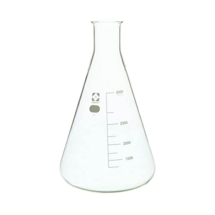 柴田科学 三角フラスコ 3000mL 010530-3000 1本｜ECJOY！プレミアム店