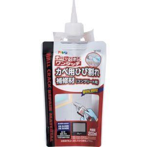 アサヒペン ワンタッチカベ用ひび割れる取りつくろう材200MLW102薄墨色【入数:20】