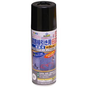 アサヒペン 通り路分割線用SP細線用400ML黒【入数:6】