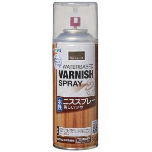 アサヒペン 水溶性ニス吹きつける300ML靉靆たるオーク材【入数:6】
