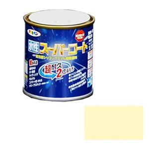アサヒペン 水性スーパーコート1/12Lアイボリー【入数:12】|ECJOY!プレミアム店