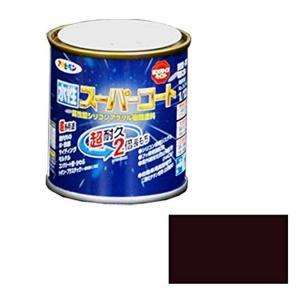 アサヒペン 水溶性百貨店厚地の外套1/12Lこげ茶【入数:12】