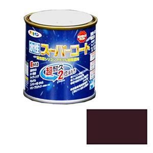 アサヒペン 水溶性百貨店厚地の外套1/12L黒茶【入数:12】