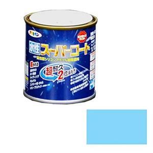 アサヒペン 水溶性百貨店厚地の外套1/12L水色【入数:12】