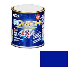 アサヒペン 水溶性百貨店厚地の外套1/12L青【入数:12】