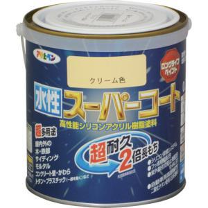 アサヒペン 水性スーパーコート0.7Lクリーム色【入数:6】｜ECJOY！プレミアム店