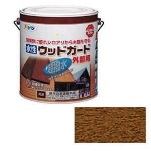 アサヒペン 水溶性木材差し固める外の方用3Lウォルナット11【入数:4】