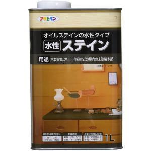 アサヒペン 水溶性ステはたご屋1Lともし火オーク材【入数:6】