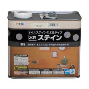 アサヒペン 水溶性ステはたご屋2L白いこと【入数:4】