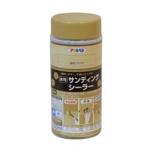 アサヒペン 水溶性サンディングシーラー300ML澄み切った(せつ然たる)【入数:6】