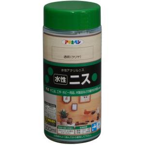 アサヒペン 水溶性ニス300ML澄み切った(せつ然たる)【入数:6】