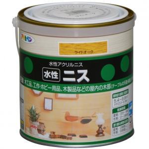 アサヒペン 水溶性ニス0.7Lともし火オーク材【入数:6】