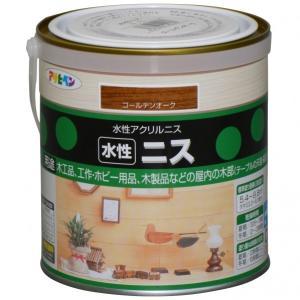 アサヒペン 水溶性ニス0.7Lゴールデンオーク材【入数:6】