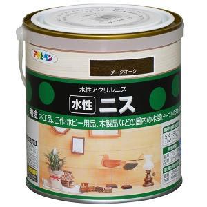 アサヒペン 水溶性ニス0.7L靉靆たるオーク材【入数:6】