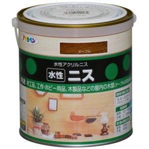 アサヒペン 水溶性ニス0.7Lメープル【入数:6】