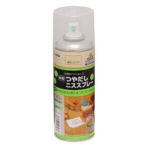 アサヒペン 水溶性つや出しニス吹きつける300MLせつ然たる【入数:6】