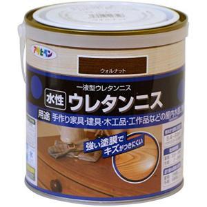 アサヒペン 水溶性ウレタンニス0.7Lウォルナット【入数:6】
