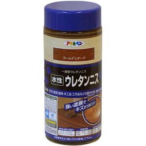 アサヒペン 水溶性ウレタンニス300MLゴールデンオーク材【入数:6】