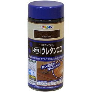 アサヒペン 水溶性ウレタンニス300ML靉靆たるオーク材【入数:6】