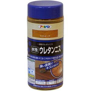アサヒペン 水溶性ウレタンニス300MLともし火オーク材【入数:6】