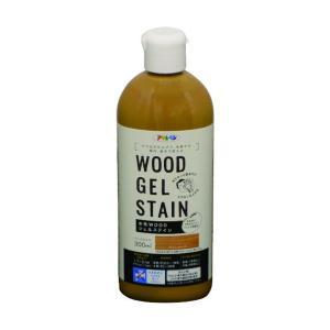 アサヒペン 水溶性WOODジェルステイン300MLともし火オーク材【入数:6】