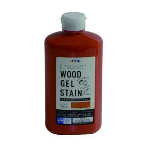 アサヒペン 水溶性WOODジェルステイン700MLキャロットオレンジ【入数:20】