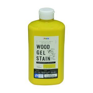 アサヒペン 水溶性WOODジェルステイン700ML葡萄黄色【入数:20】