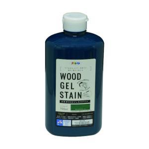 アサヒペン 水溶性WOODジェルステイン700MLカシミール緑であること【入数:20】