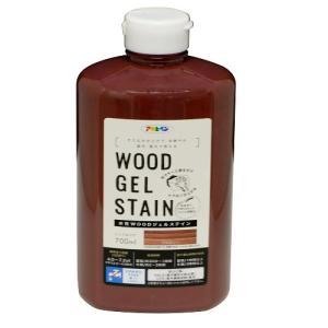 アサヒペン 水溶性WOODジェルステイン700MLマホガニー【入数:20】