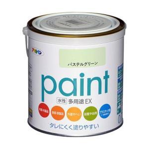 アサヒペン 水溶性多役立つことEX0.7L淡彩緑であること【入数:6】