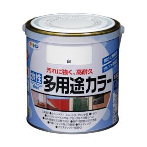 アサヒペン 水溶性多役立つこと色合い0.7L黒茶【入数:6】