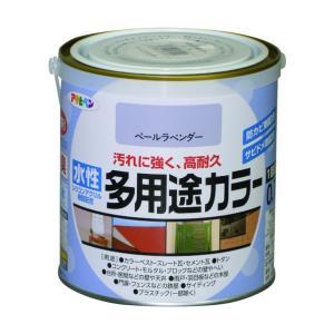アサヒペン 水溶性多役立つこと色つや0.7Lペールラベンダー【入数:6】