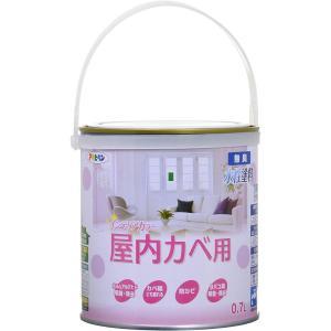 アサヒペン NEW水溶性室内装飾色合い屋内カベ0.7L淡彩緑であること【入数:6】