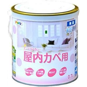 アサヒペン NEW水溶性室内装飾色合い屋内カベ0.7L淡彩青碧【入数:6】