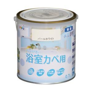アサヒペン NEW水溶性室内装飾色つや風呂場カベ0.7Lパール白いこと【入数:6】