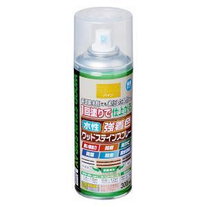 アサヒペン 水溶性強染めつけるウッドステインスプレー300MLパイン【入数:6】